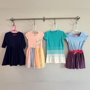 Charming Kids Dress Collection - Navy, Pink, Teal, Light Blue